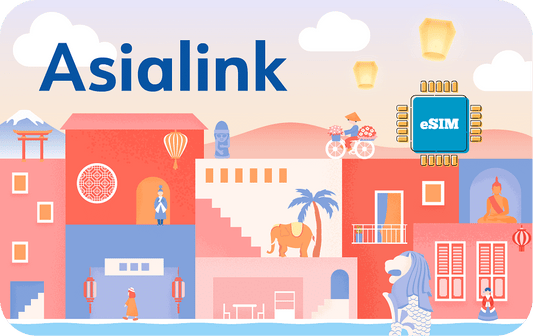 Asien eSIM - 500 MB, 3 Tage