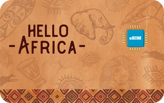 Afrika eSIM - 3 GB, 30 Tage