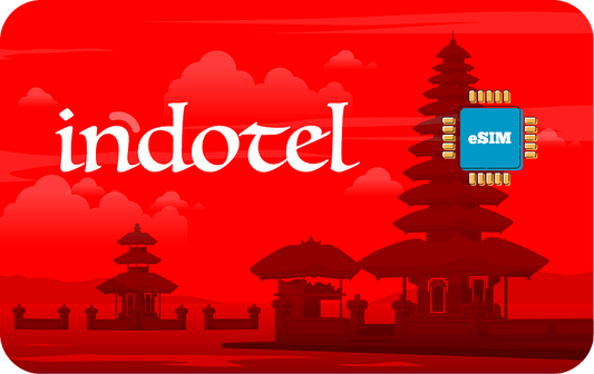 Indonesien eSIM - 20 GB, 30 Tage