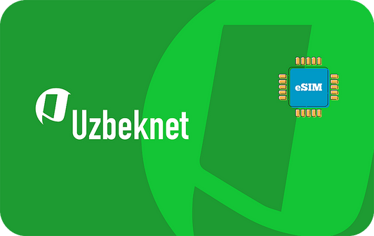 Usbekistan eSIM - 2 GB, 15 Tage