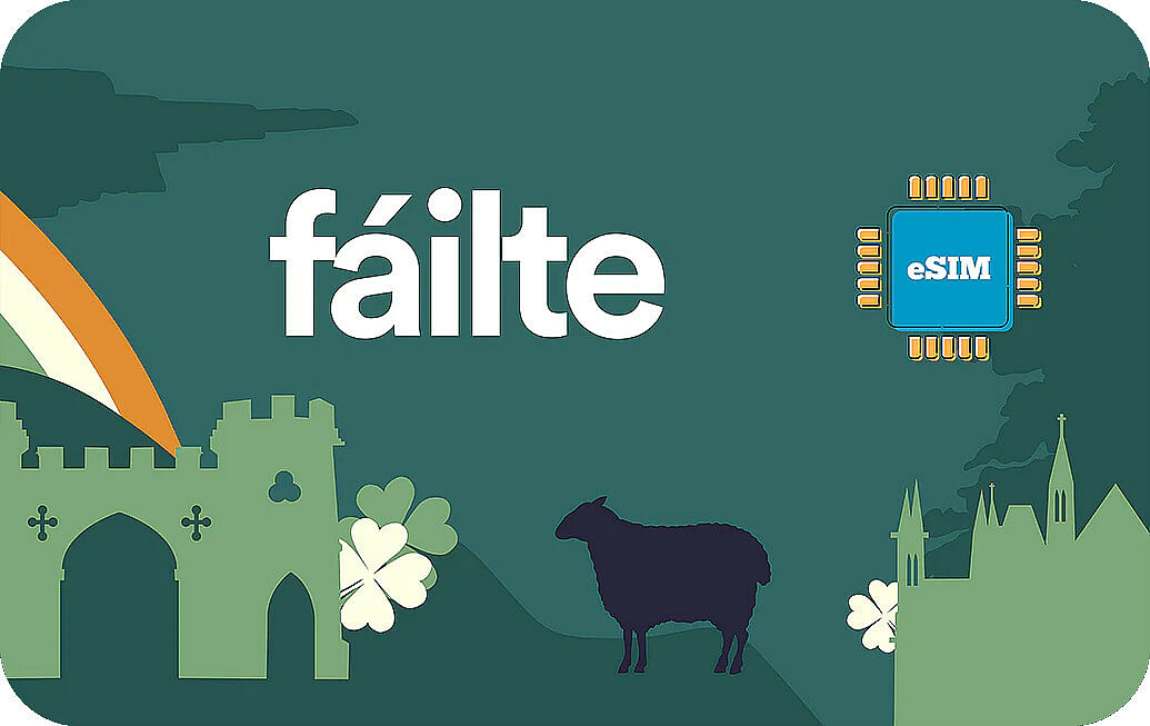 Irland eSIM - 2 GB, 15 Tage