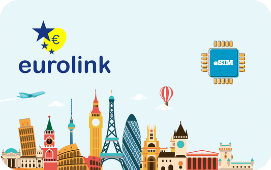 Europa eSIM - 500 MB, 3 Tage