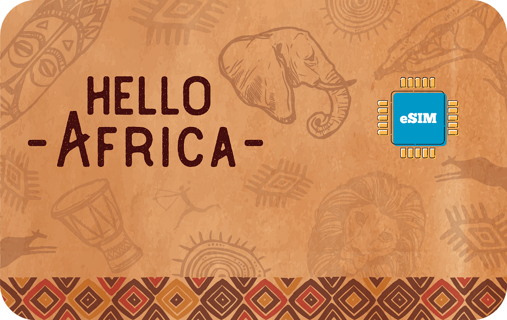 Afrika eSIM - 3 GB, 30 Tage
